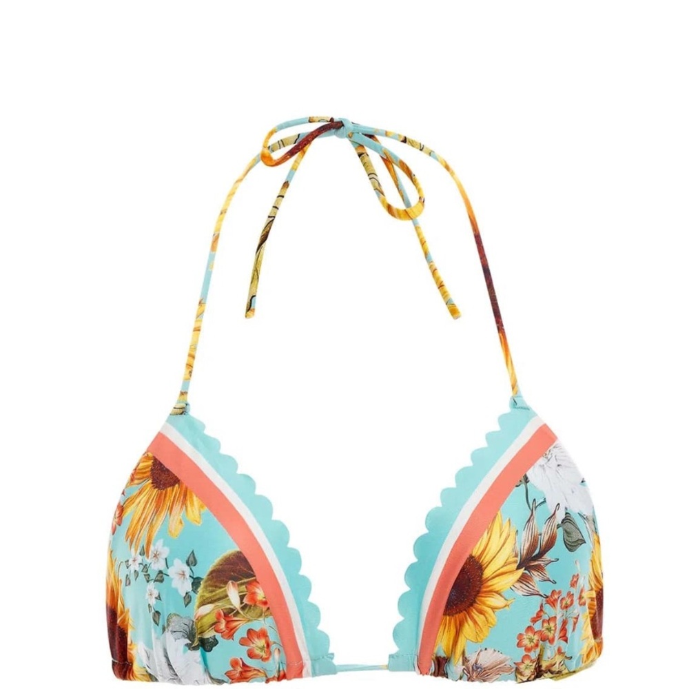 Agua Bendita Sunflower Bikini Top